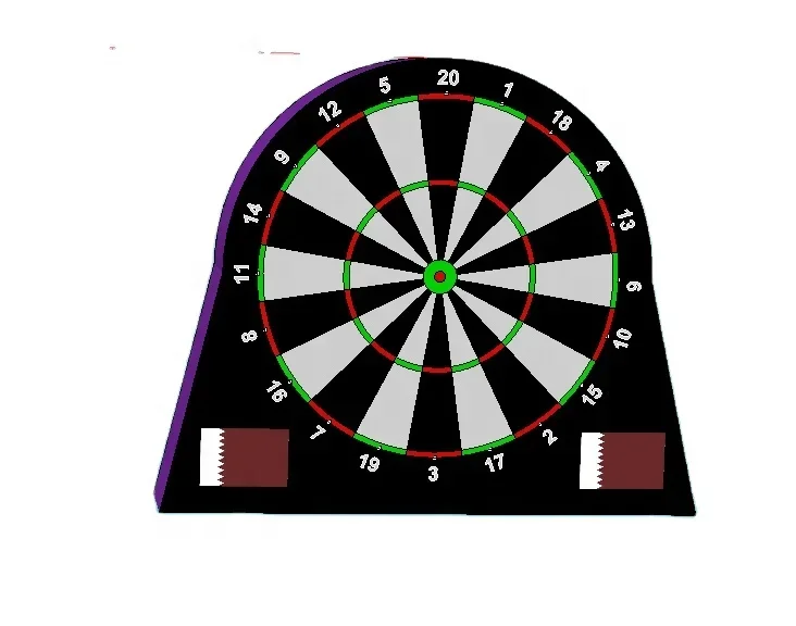 

Best Quality Inflatable Dartboard Game,Target Shoot Game/ Inflatable Soccer Dart Game