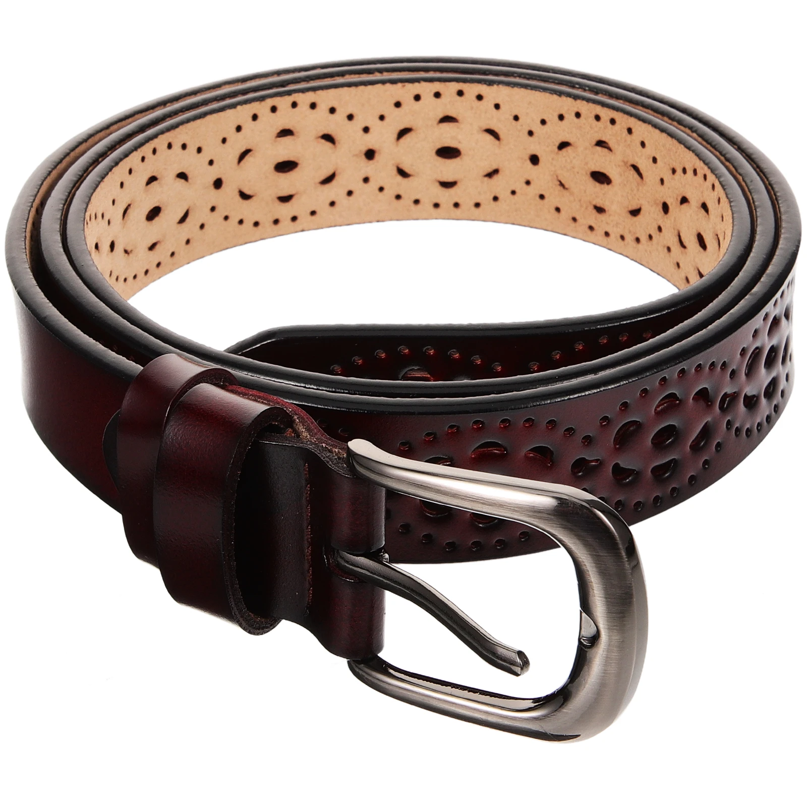 

Women Belt Adjustable Metal Buckle Fashion Waist Belt For Dresses Pants Thin Belts Work Casual Accessories Gift Idea