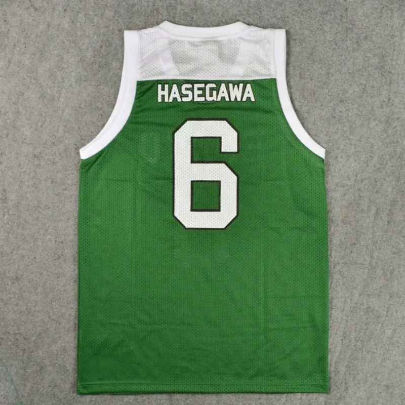 Camisa da Equipe de Basquete da Escola Shoyo, Fantasia de Cosplay de Anime, Camisa de Fujima Kenji e Nagano Mitsu, Uniforme Esportivo