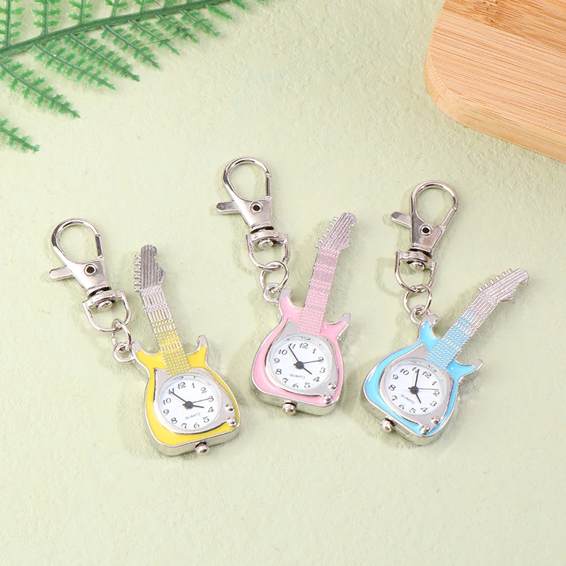 Lovely Fashion Pocket Pendant Key Ring Clock Creative Quartz Watch Hanging