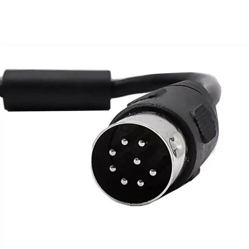 R53C 8 Pin Din Splitter Cable 1 Male to 2 Female Cable for Sound Systems