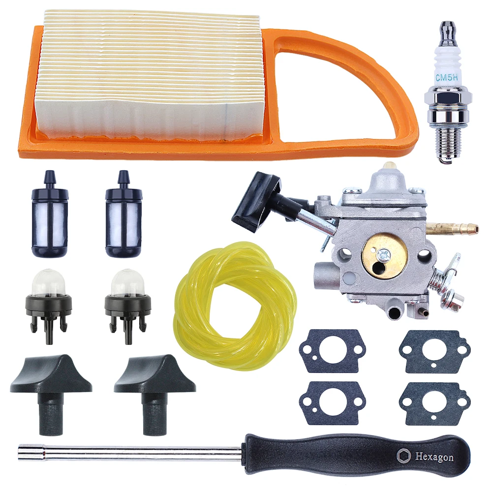 Carburetor Air Filter Fuel Kit For Stihl Br500 Br550 Br600 Replace For Zama C1Q-S183