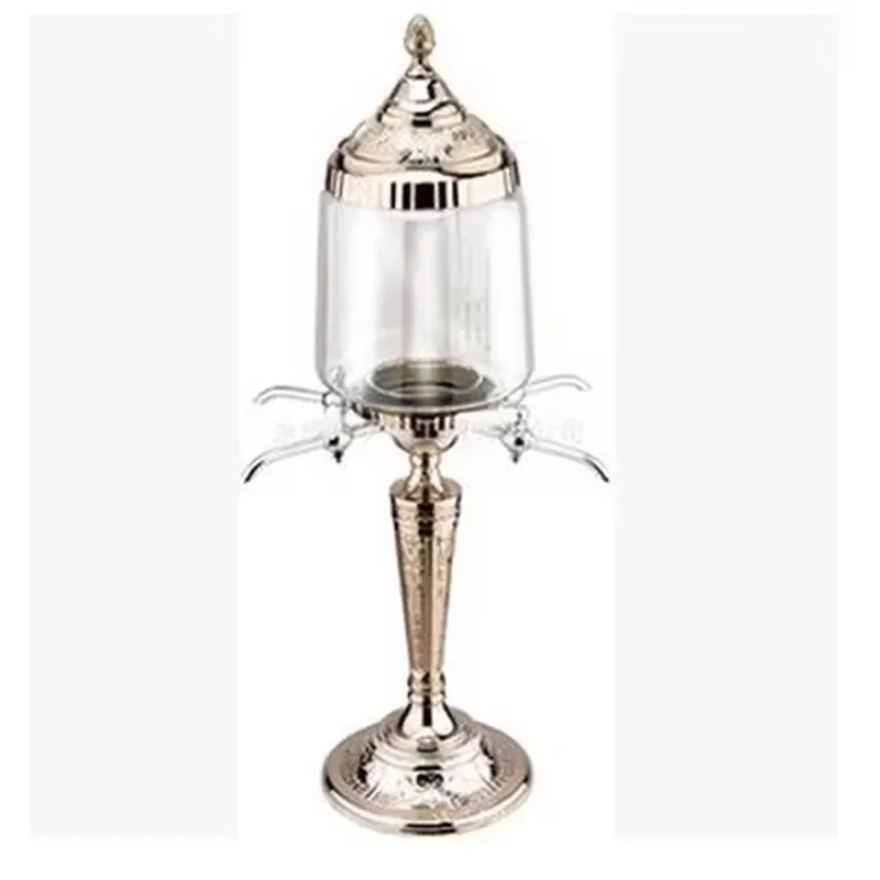 Classic environmentally friendly hot and cold drinking water glass copper beer tower water dispenser
