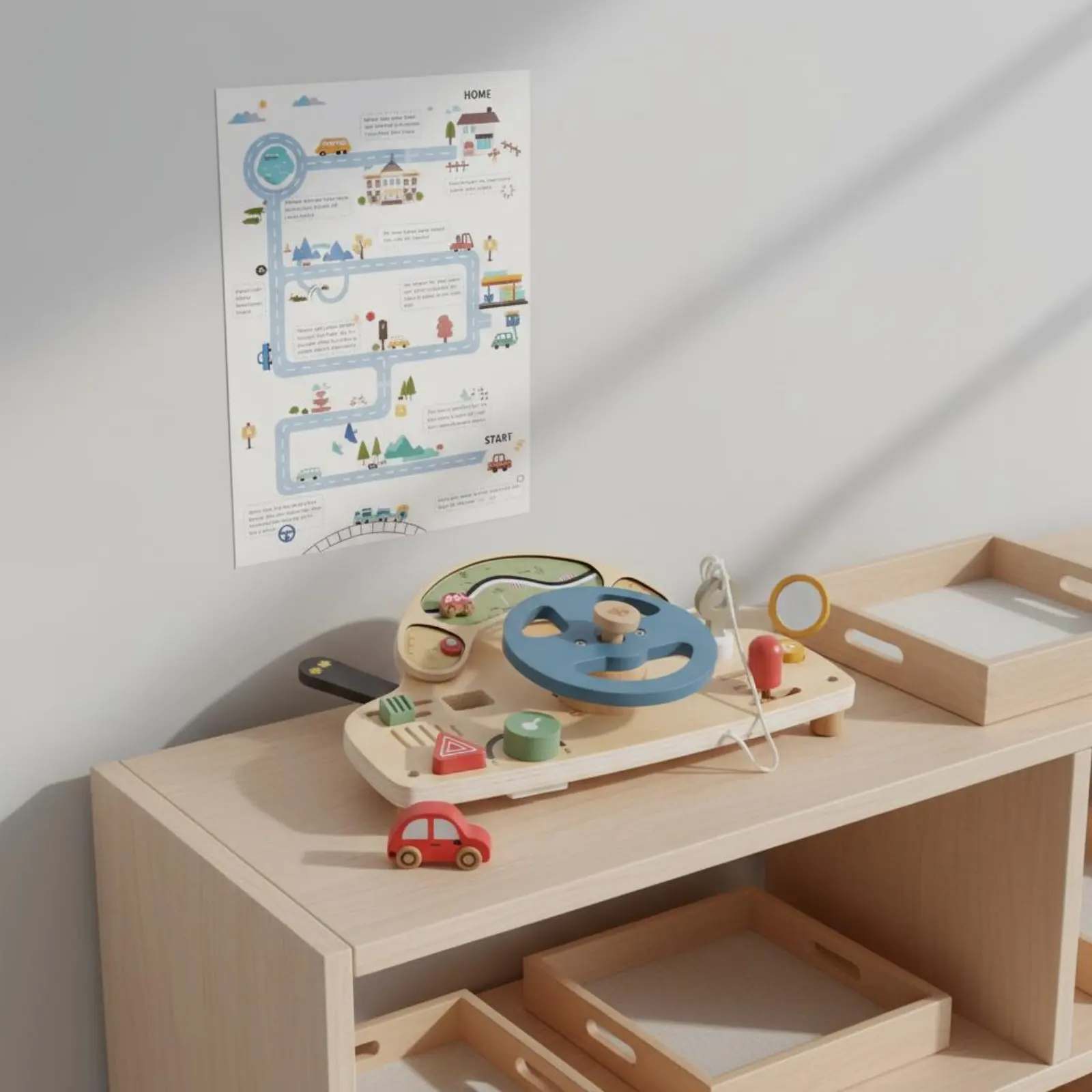steering-wheel-busy-board-educational-pretend-play-car-simulator-wooden-car-dashboard-toy-exploratory-exploration-for-infants