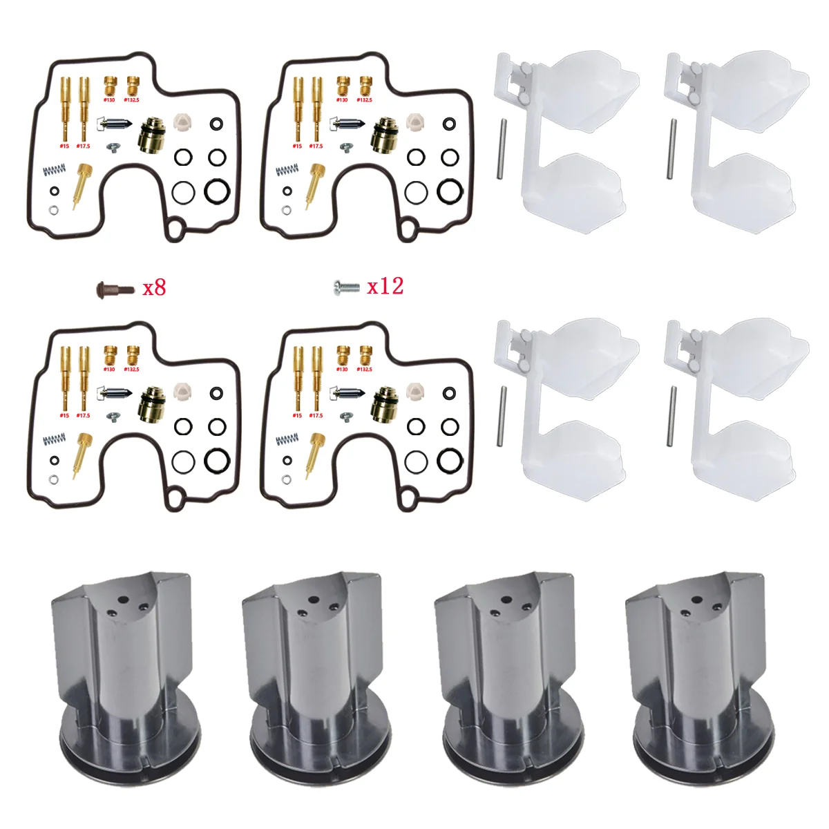 Yamaha YZF-R1 4XV 5EG 5JJ 1998 1999 2000 2001 Motorcycle Carburetor Repair Kit YZF R1 Rebuild Set Parts