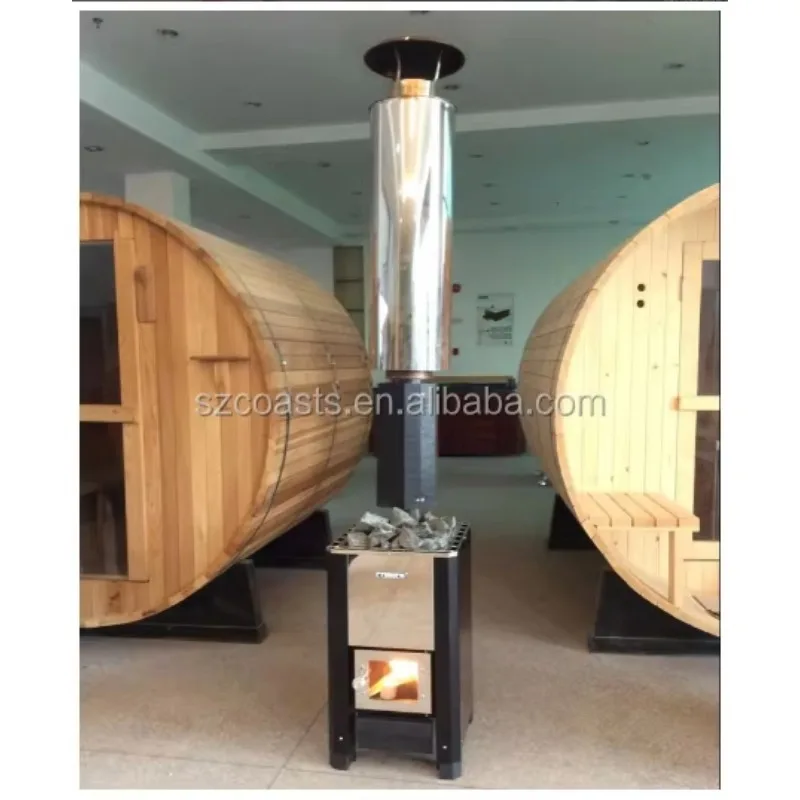 Modern Design Stainless Steel Wood Fired Sauna Stove 15kw With Computer Control Panel For Wet Dry Steam Good Quality