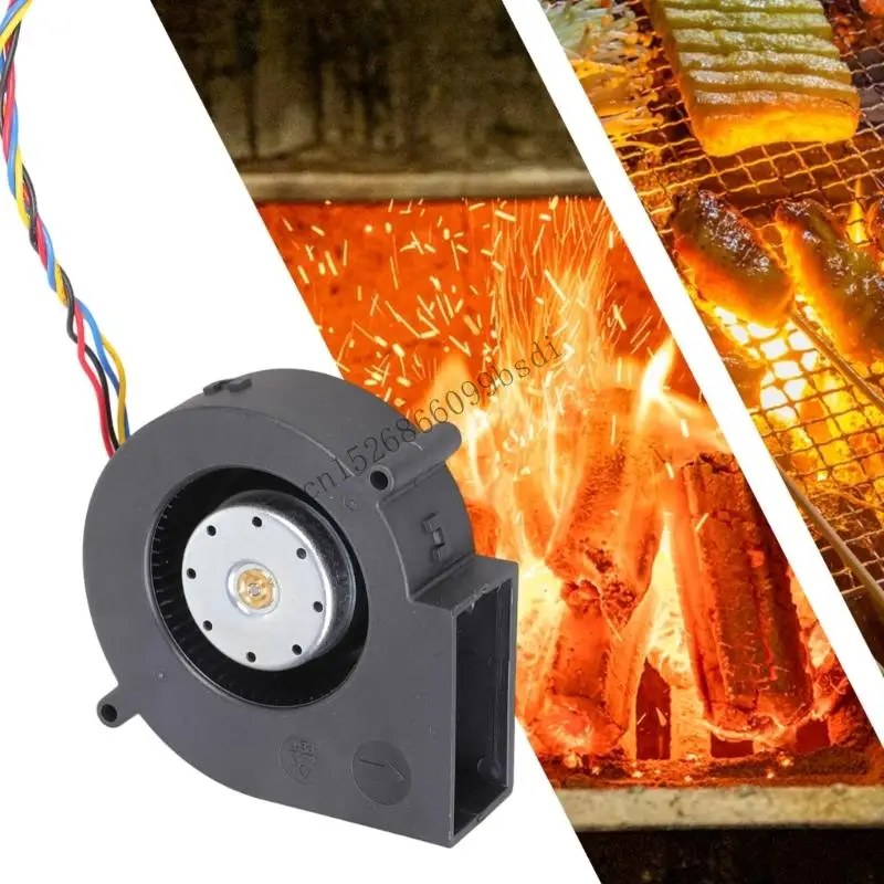 

11UA Бесщеточный центробежный вентилятор 12 В с высоким потоком воздуха, 7500 об/мин, 4-контактный вентилятор с ШИМ-управлением,