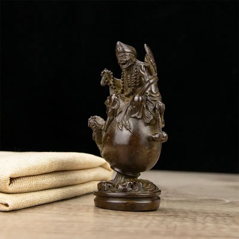 Jigong monk buddha with wine pot Statue Sculpture Figurines Home Garden Decoration Statues For House ﻿