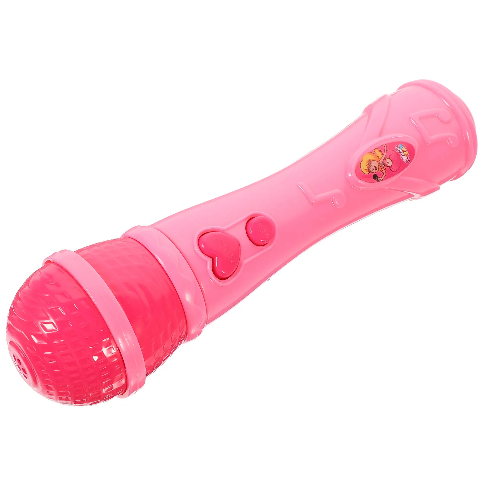 

Miniature Microphone Toy Model Kids Standing Plastic Simulated Microphones Childrens