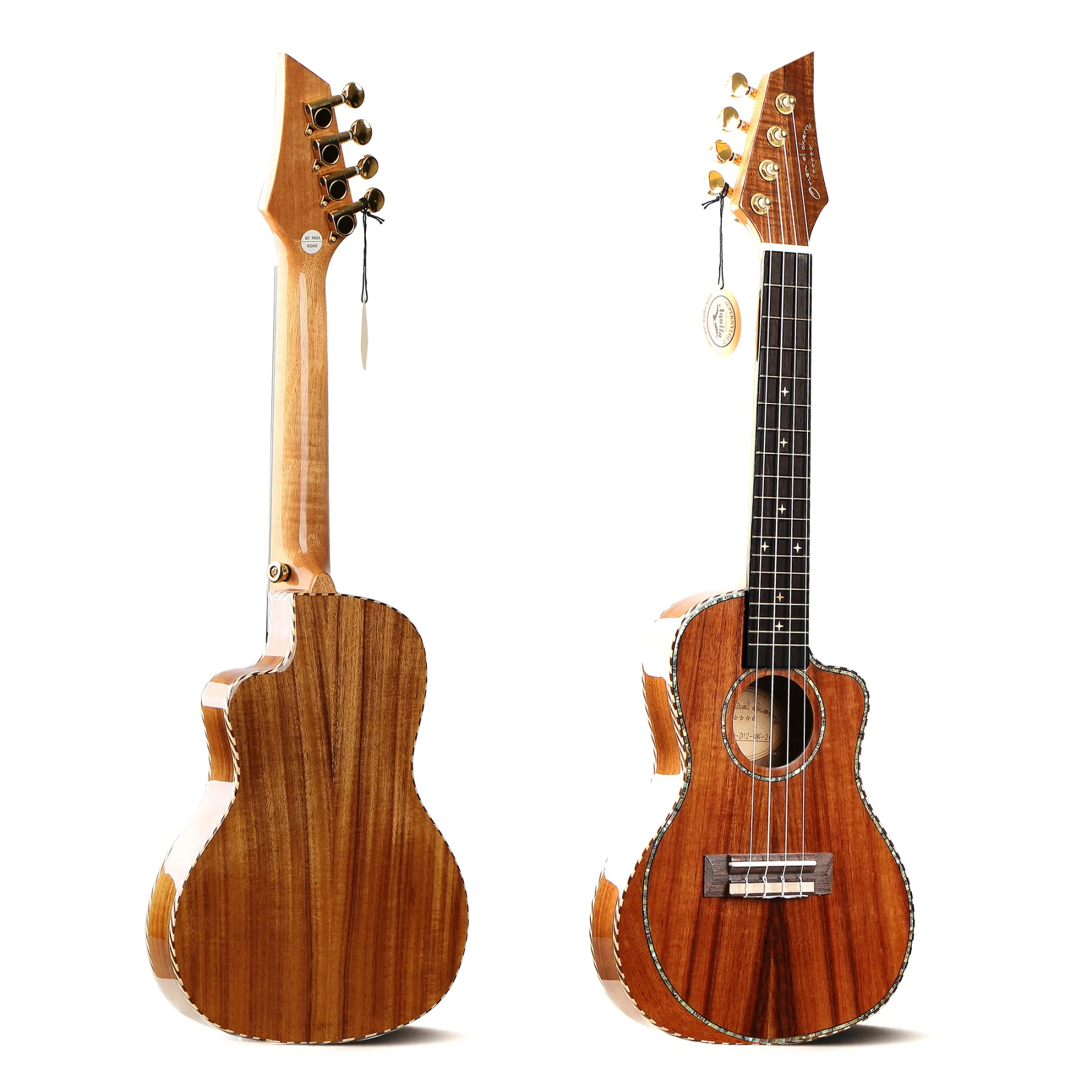 

Oriental Cherry cheap price 21inch 24inch 26inch solid acacia ukulele factory wholesale made in China