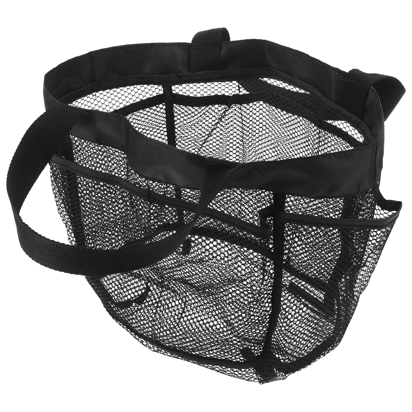 

Large Mesh Shower Bag Portable Dual Handle Quick-Dry Multipocket Toiletry Organizer Travel Gym Bathroom Beach Tote
