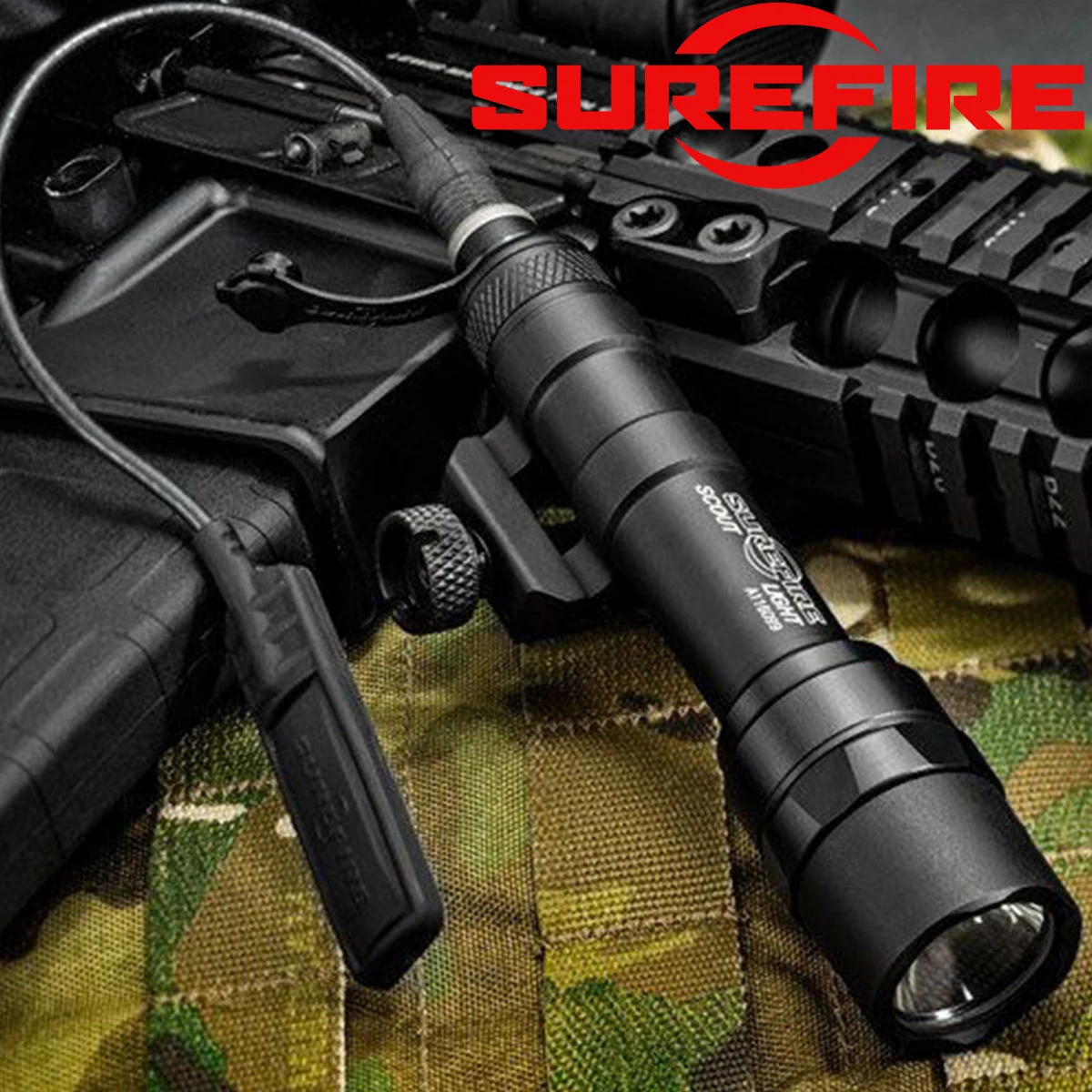 Surefire M600C M600B M600 M300C M300B M300V IR M600V IR Metall-Taktische Suchlampe AR15 Gewehr Airsoft Hängelampe – Detail 5