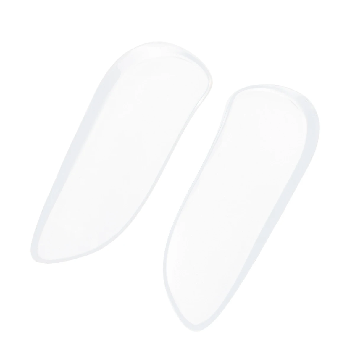 

2pcs 2 Pairs Type Leg Orthotic Heel Pads Wedge Shaped Half Insoles Self-Adhesive Foot Support For O X Legs Correction Daily