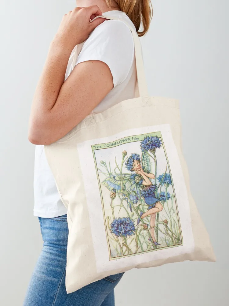 

Cornflower Fairy Tote Bag Fabric bag tote bag women Cloth bags Woman shopper