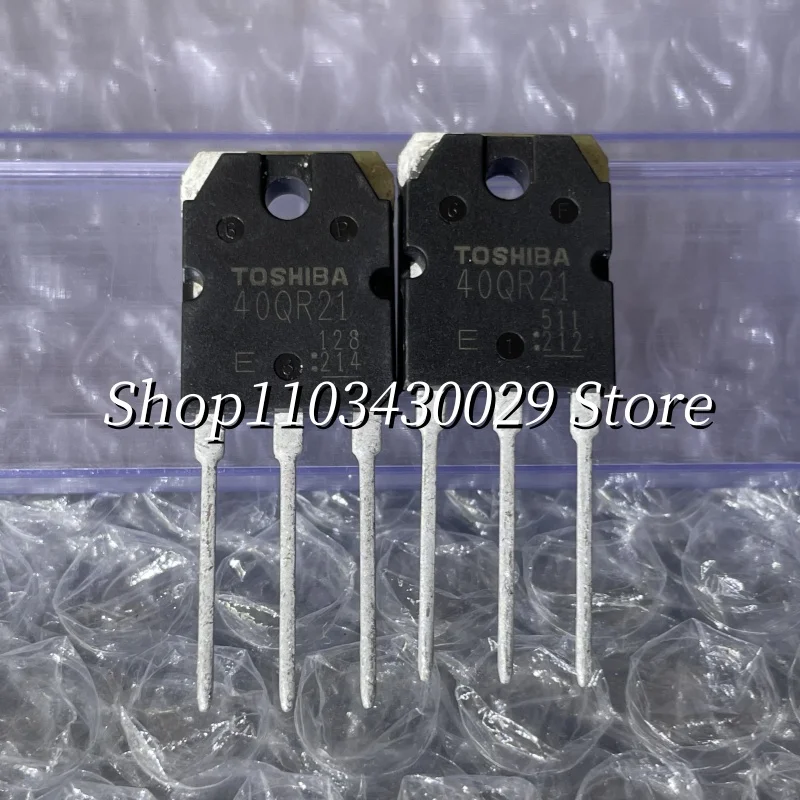 10Pcs New and Original GT40QR21 40QR21 TO-3P 40A 1200V Silicon N-Channel IGBTs