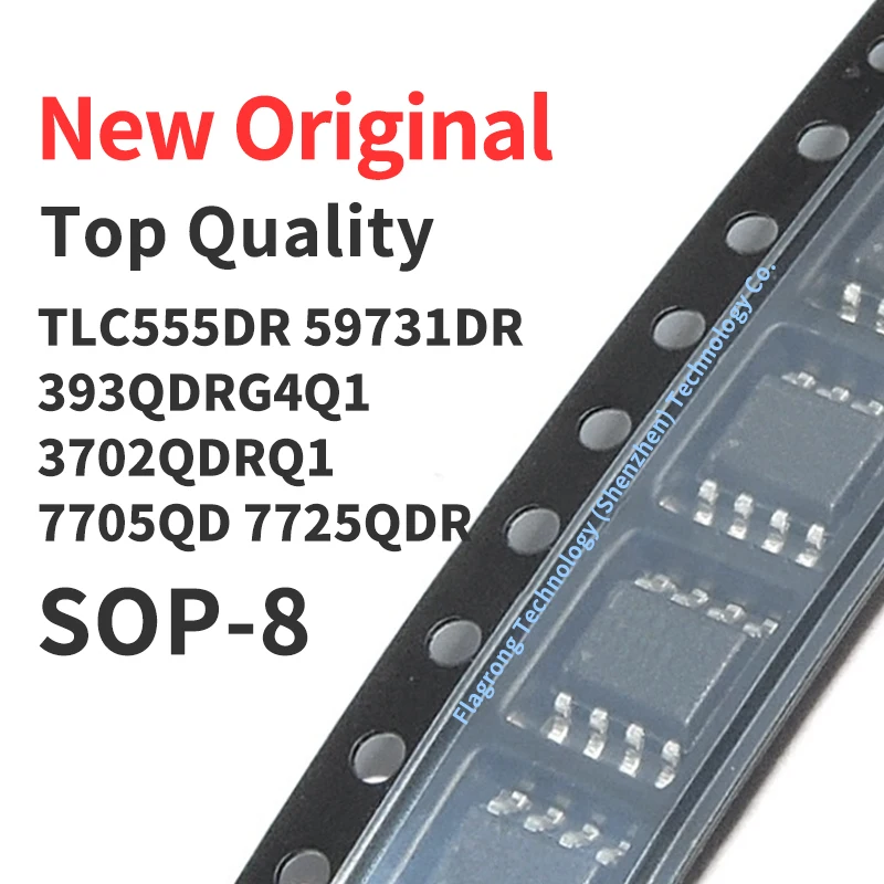 

10 Pieces TLC555DR TLC59731DR TLC393QDRG4Q1 TLC3702QDRQ1 TLC7705QDR TLC7725QDR SOP8 Chip IC New Original