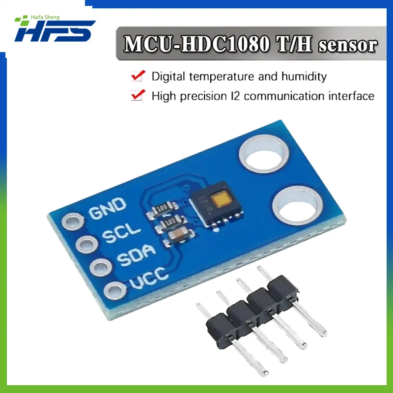 

HDC1080 CJMCU-1080 high precision temperature and humidity sensor humidity temperature module for Arduino