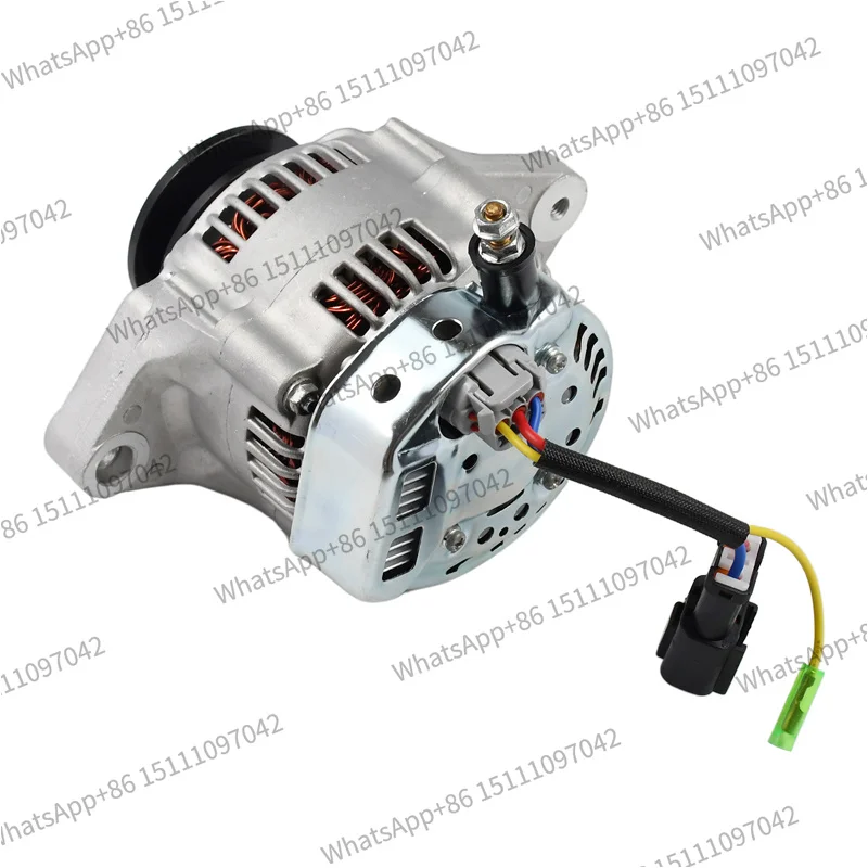 12V 55A Alternator 185046470 18504-6470 Compatible with Perkins Engine 402D-05 402F-05 403D-07 Compatible with John Deere