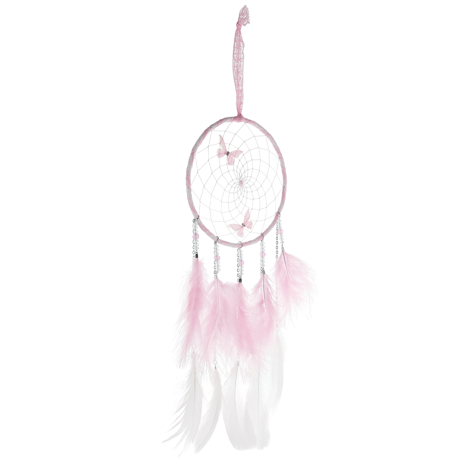 

Colorful Butterfly Hanging Decor Creative Wind Chime Car nament Dream Catcher Gift Party Accessories Rope