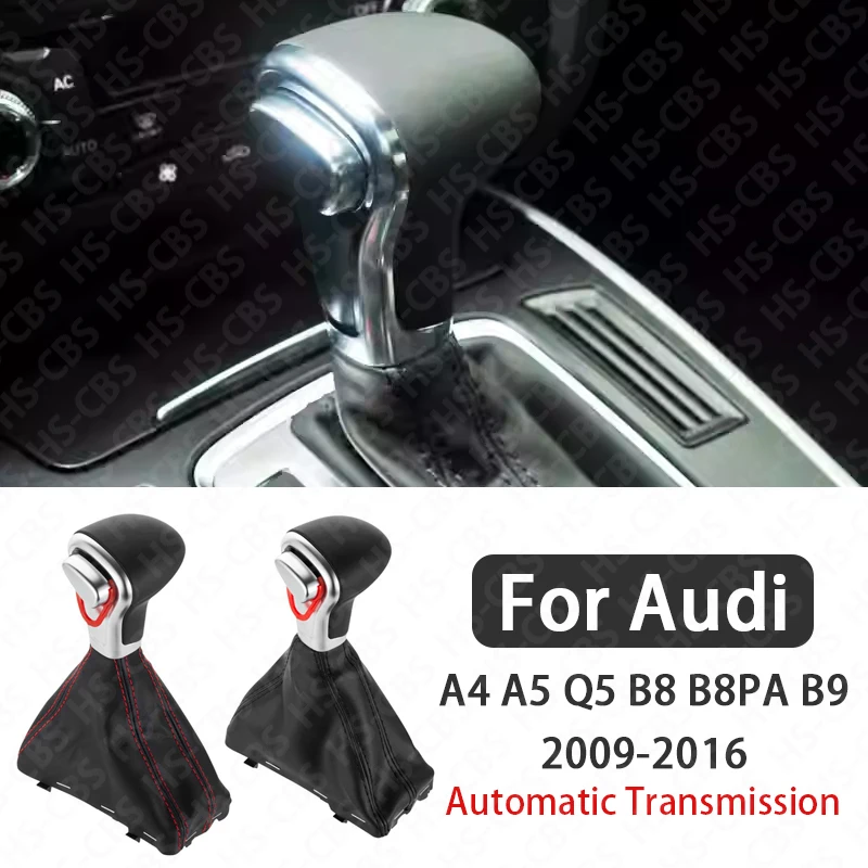 

Car Automatic Gear Shift Knob Head Shift Knob Lever Replace Part For Audi A4 A5 Q5 B8 B8PA B9 2009-2016 Car Styling