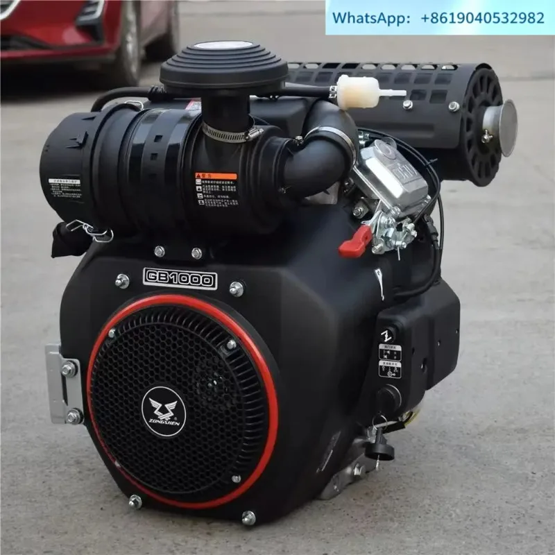 engine 38 horses 27 horsepower double cylinder  silent 2V80F24 horses 18 engine
