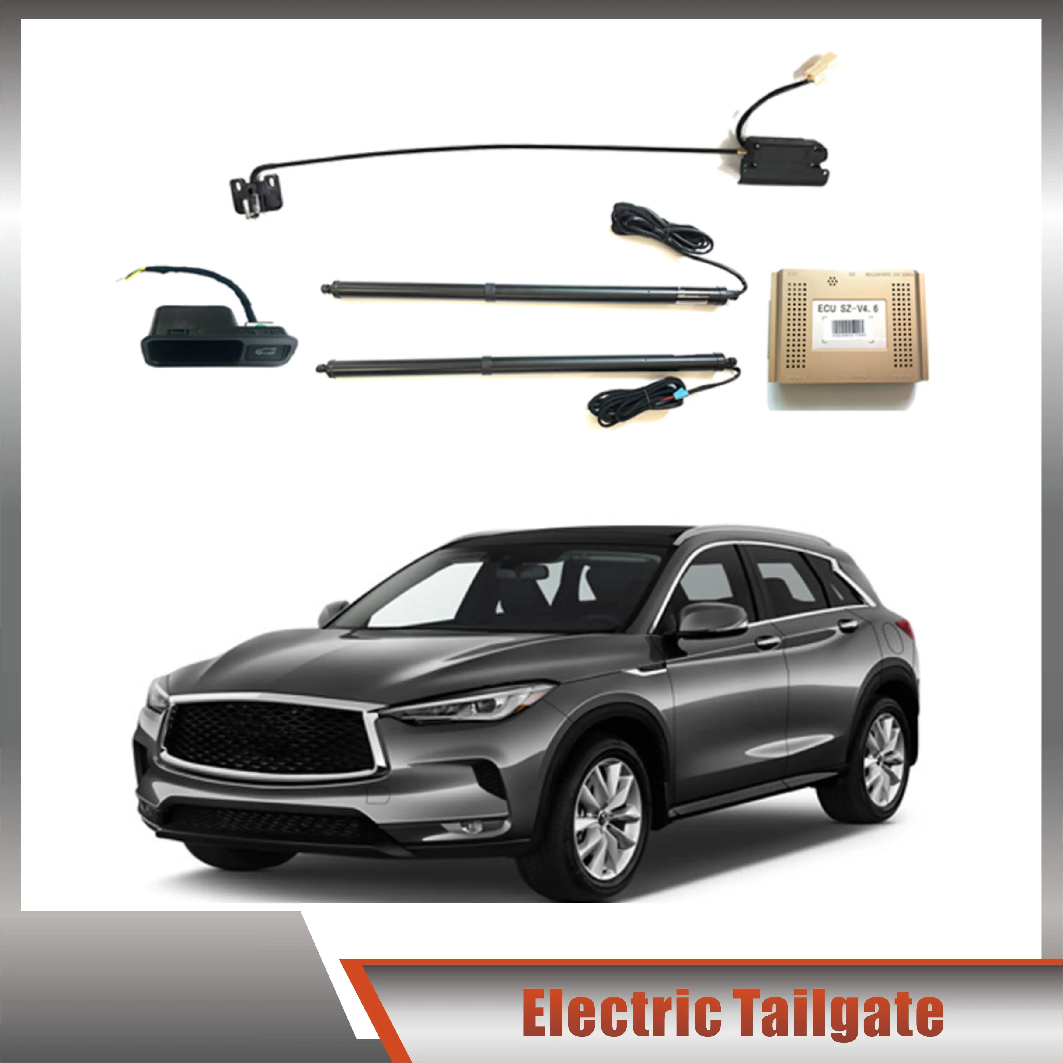 For Infiniti QX50 2015+control of the trunk electric tailgate car lift automatic trunk opening drift drive power kit foot sensor