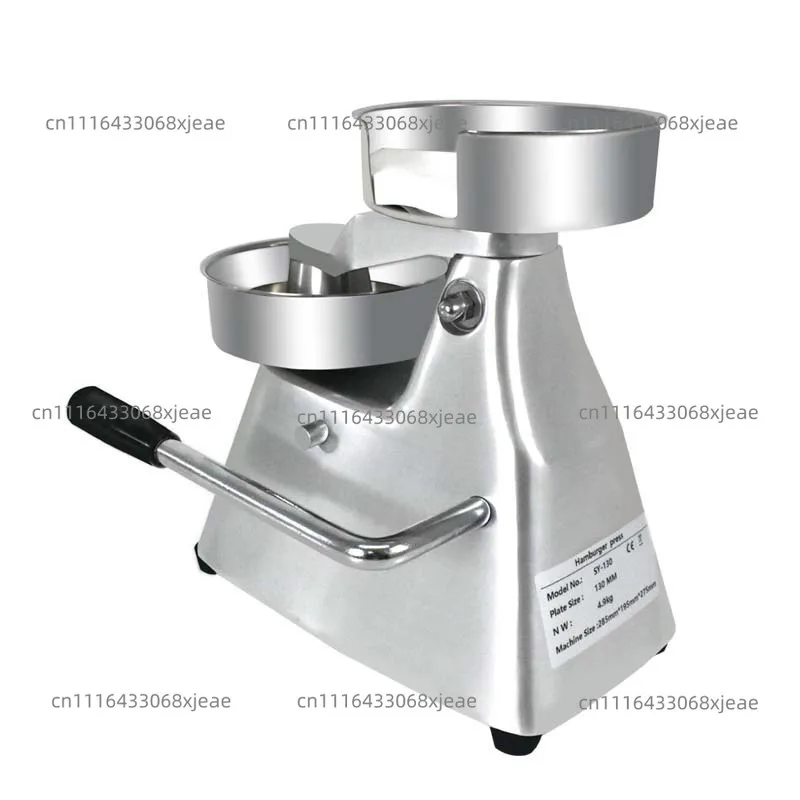 Easy Manual Operation Stainless Steel Hamburger Meat Press Hamburger Cake Forming Machine Dough Cake Making