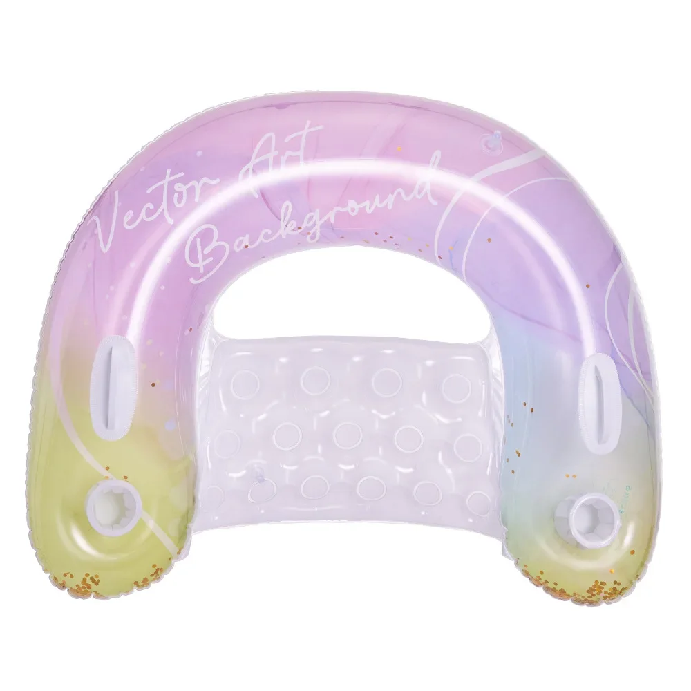 

Summer U-Shape Inflatable Floating Row Swimming Pool Water Hammock Air Mattresses Bed Beach Water Sports Lounger Chair Picina