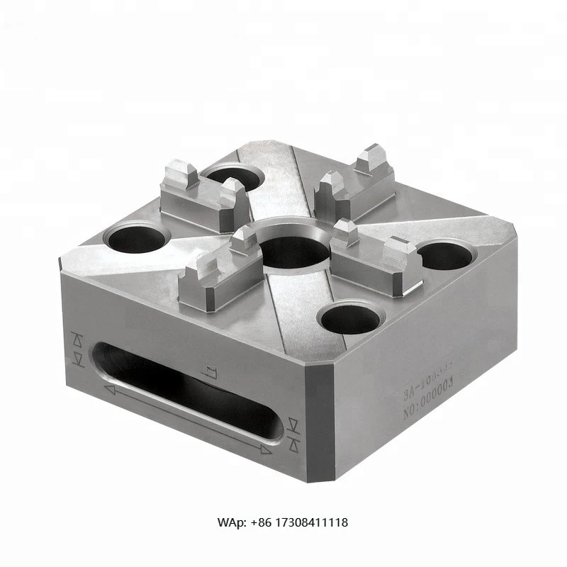 Precision Milling Chuck  4  Jaw square  Lathe  Chuck for EDM  WEDM Machining   3A-100004