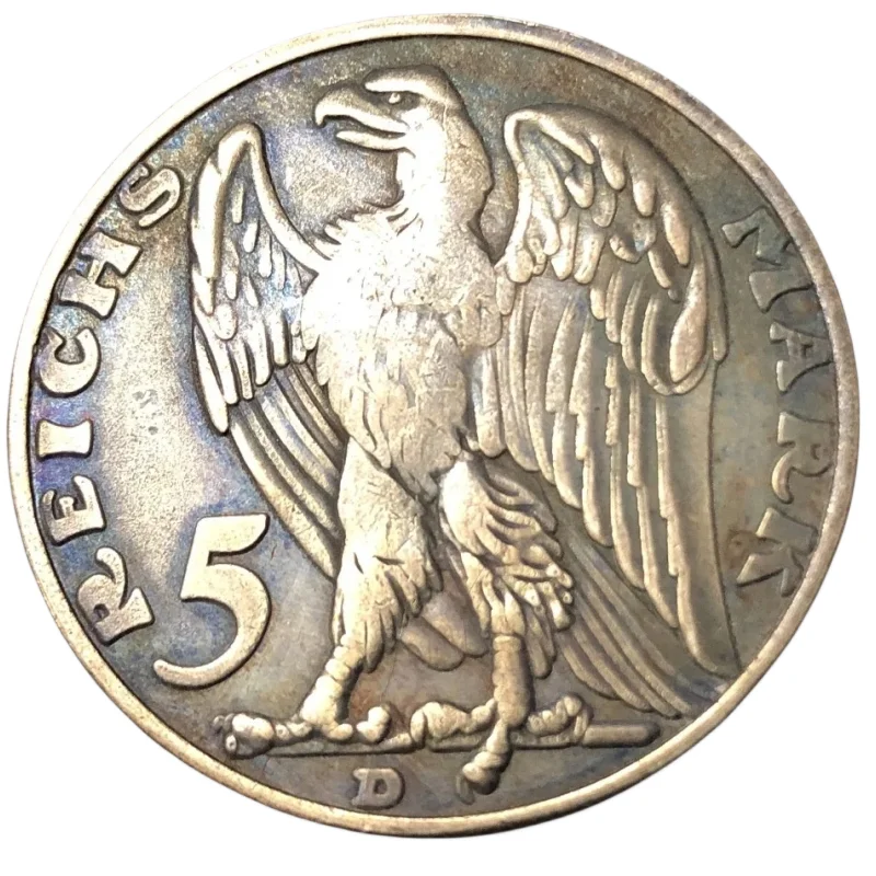 1925 German 5 REICHS MARK Copy Coin Type-10