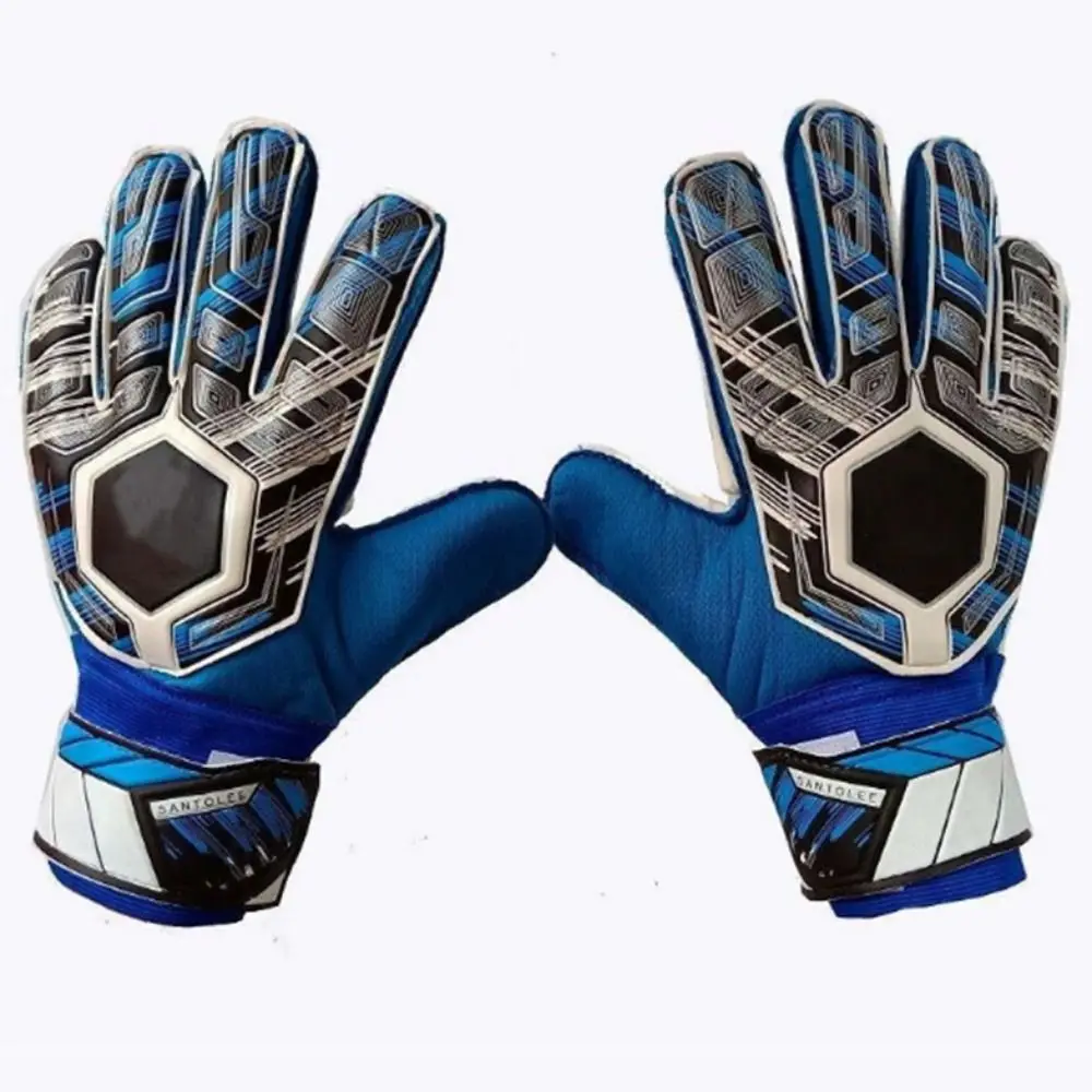 

Finger Protection Goalkeeper Gloves Non-Slip Durable Football Goalkeeper Gloves Handguard Thickened Latex Soccer Gloves Outdoor
