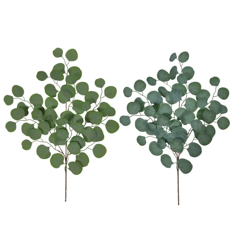 Artificial Plants for Home Decor Silk Eucalyptus Leaves Wedding Photography Decoration Accessories Fake Green Eucalyptuses Plant