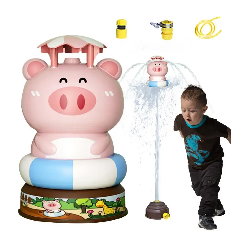 

Kids Water Sprinklers For Outside Rocket Water Powered Outdoor Sprinkler For Outdoor Play Pool Party Fun Backyard 3 Years Old