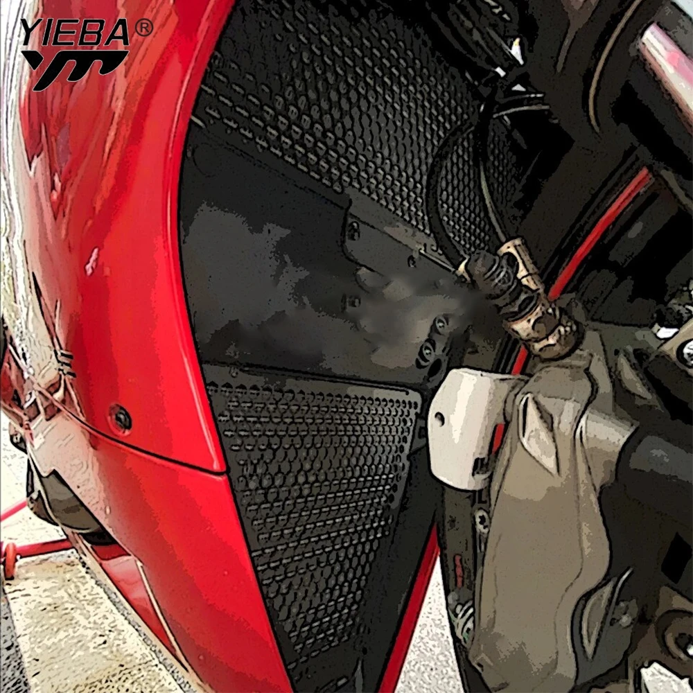 

Radiator Guard Grille Cover Cooler Protector For Ducati Panigale 899 959 1199 R S 1299 R FE/S Panigale V2 Motorcycle Accessories