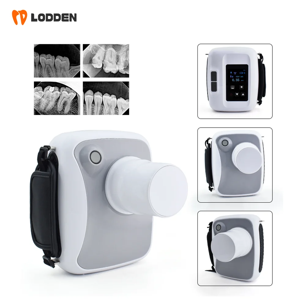 LODDEN Dental X Ray Portable with Sensor High Frequency Digital Touch Screen X-Ray Machine Runyes Equipment With Handy dentist