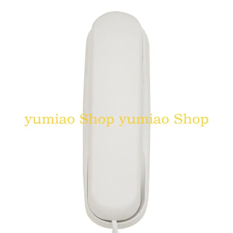587B Landline Telephone with Mute-and Redial Functions Easy Install Wall Phone