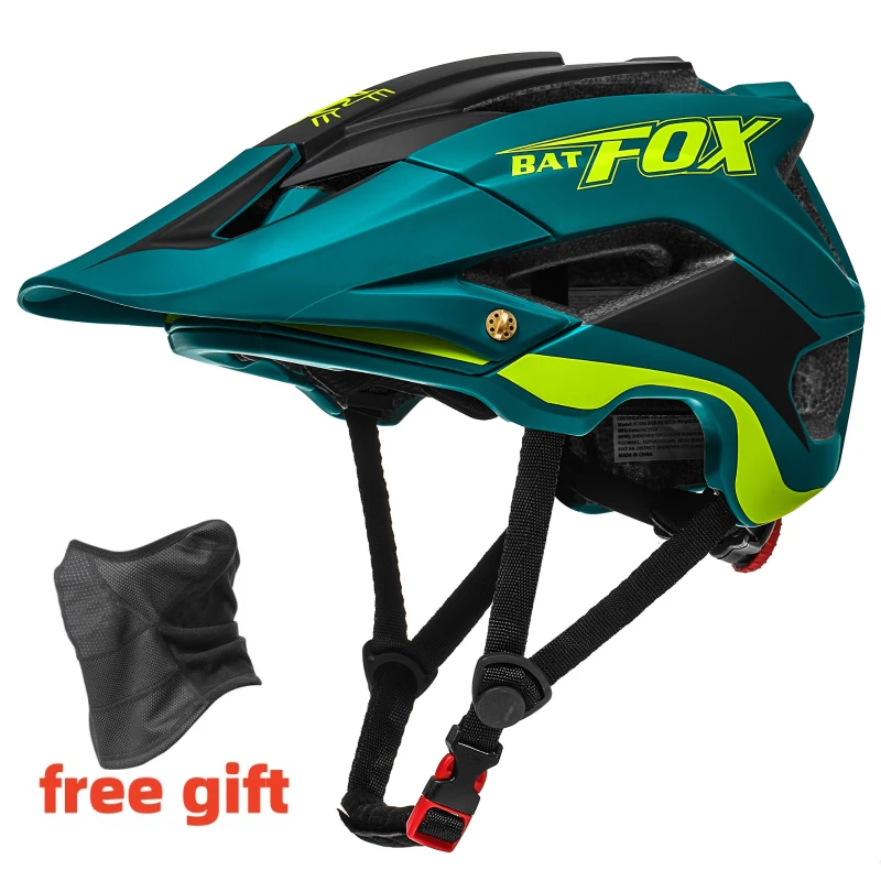 BATFOX helmets integral mtb Bicycle Helmet Cycling casco bicicleta CE CPSC Ultralight Racing Riding Mountain Bike Helmet man image 3
