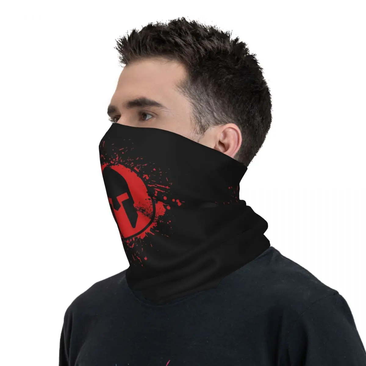 Spartan Race Bandana Neck Gaiter Printed Face Scarf Multifunction Cycling Scarf Running For Men Women Adult All Season