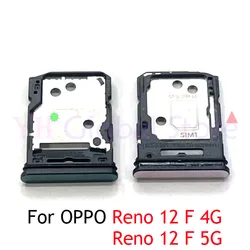 For OPPO Reno 12 F 12F 4G 5G Sim Card Slot Tray Holder Sim Card Repair Parts