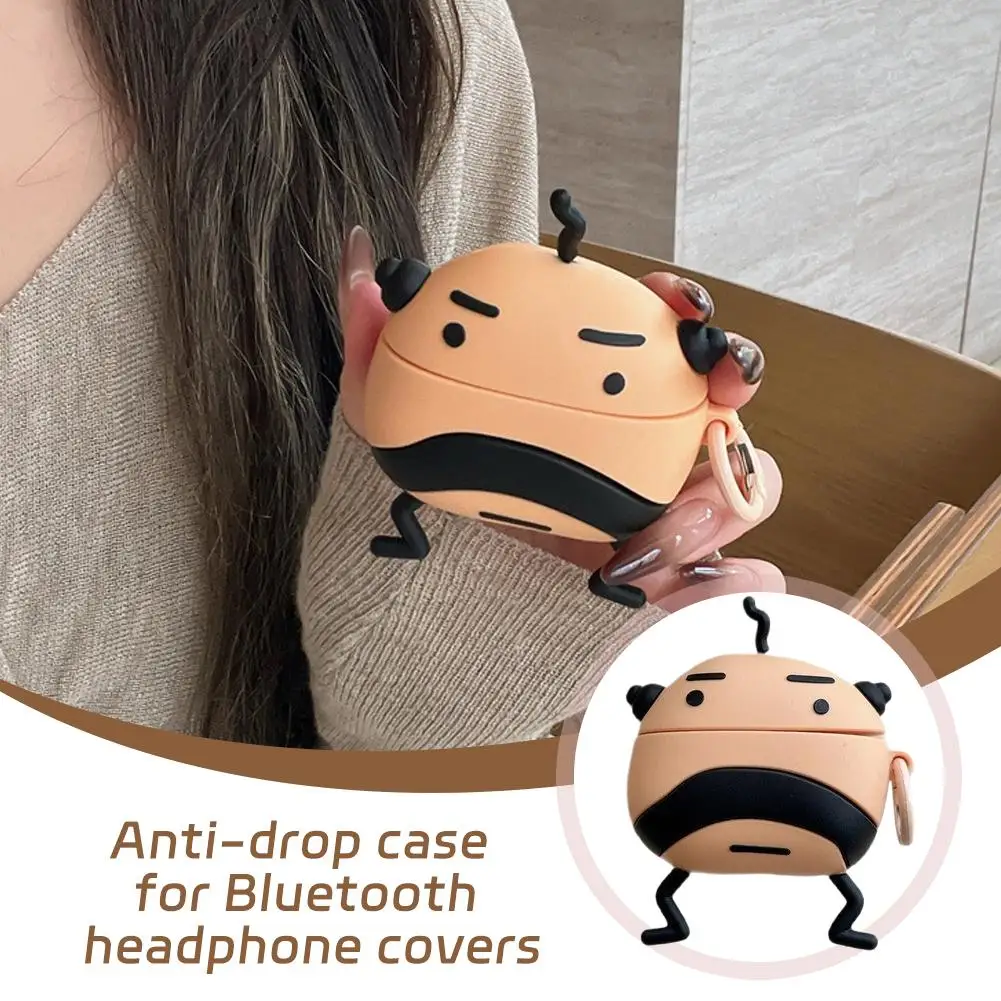 

For Uncle Toma Songzi Airpods Pro Case - Wireless Bluetooth Earphone Shockproof Protective Shell Cover