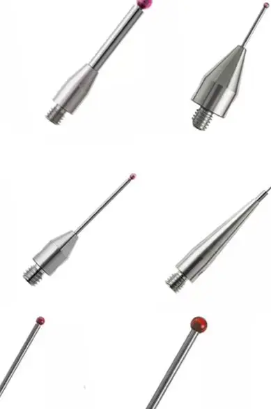 

For M3 Threaded Shank Ball Head Micrometer Rubys Probe Carbide Rod Contact 3D Coordinate Measuring Machine Probe
