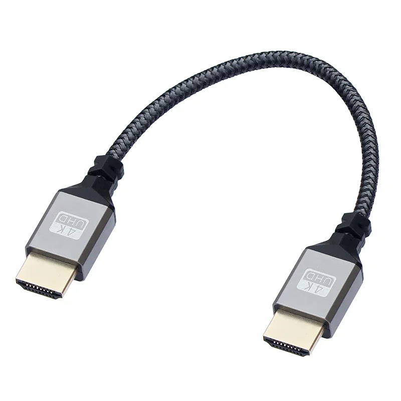 10m/7.5m/5m/3m/30cm V2.0 4K HD-compatible Cable Male Goldden Plated Short Connector Cable Cord 1080P for TV BOX Computer Moniter