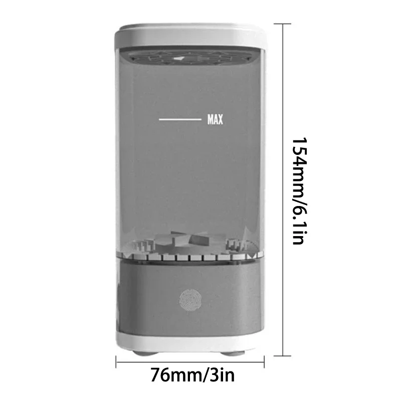 Automatischer elektrischer Make-up-Pinselreiniger, wiederaufladbar, Lazy-Reinigungsbürste, Waschmaschine, schnell trocknendes Werkzeug, USB-Make-up-Pinsel, rotierende Reinigung