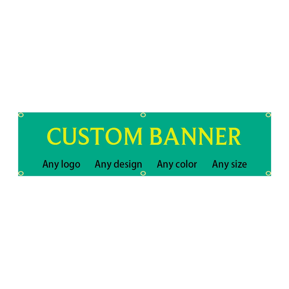 45×180cm 60x240cm Professional Custom Car Motorcycle Team or Conpany Logo Flag Polyester Printed Decoration Banner Tapestry