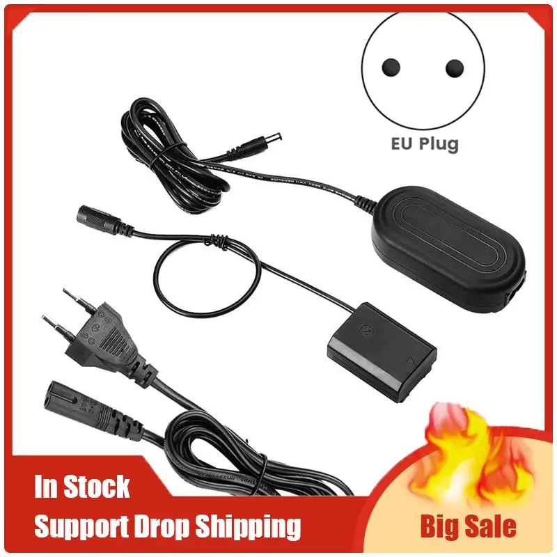 NP-FZ100 Dummy เปลี่ยนแบตเตอรี่สําหรับ Sony A9 A9R A9S A7R3 A7M3 A7S3 A7III A7R4 A7M4 A6600 A7C Dummy Coupler EU Plug