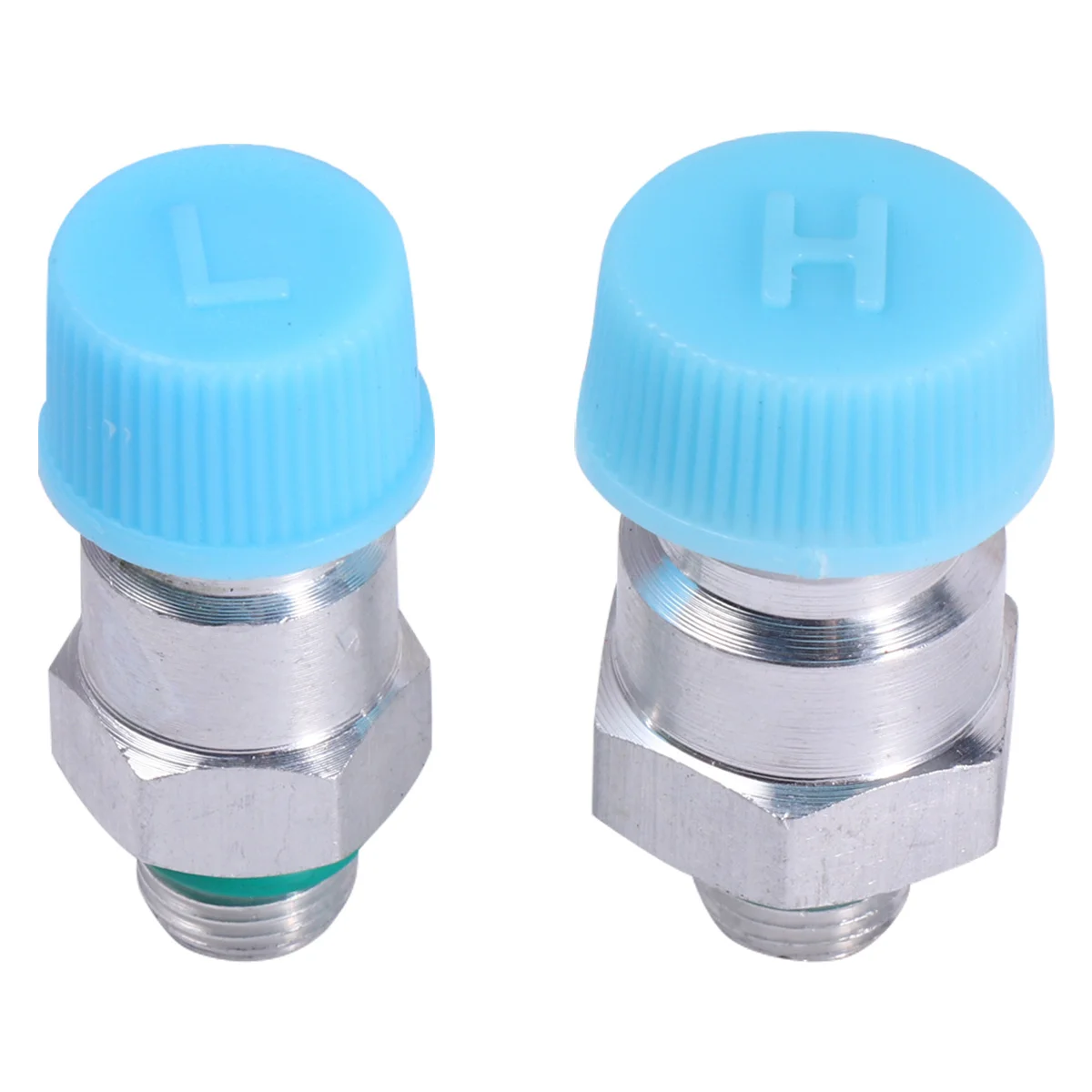 

2Pcs Air Hose Quick Coupler Car Air Conditioning High Low Pressure Aluminum Refrigeration Pneumatic Fitting R134a Refrigerant