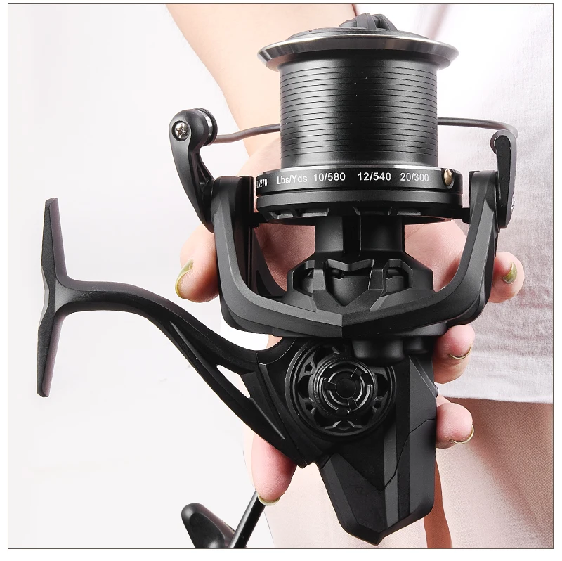 ドラッグ-20-キロビッグスピニング釣りリール-8000-14000-シリーズアルミ合金スプール釣りリール-48-1-ベイトキャスティングリールリール釣り