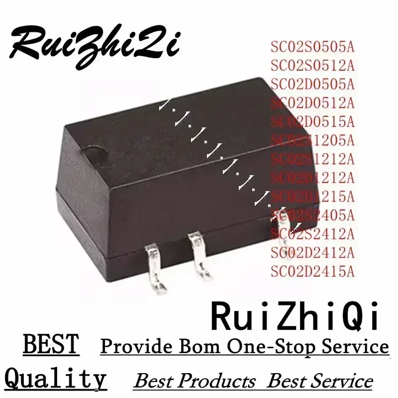 

10 шт./лот SC02S2405A SC02S2412A SC02D2405A SC02D2412A SC02D2415A 2 Вт SMD DC/DC POWER