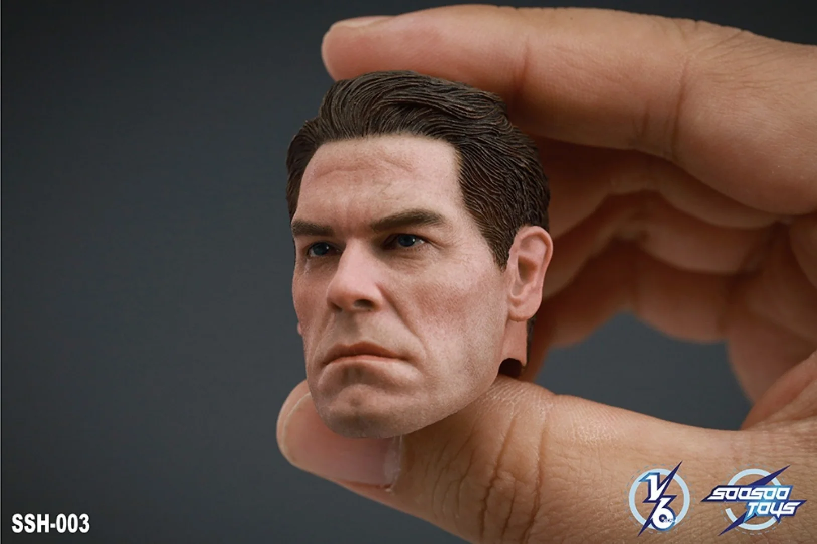 SOOSOOTOYS 1/6 SSH-004 رأس صانع السلام منحوت DIY 12 بوصة عمل الشكل #2