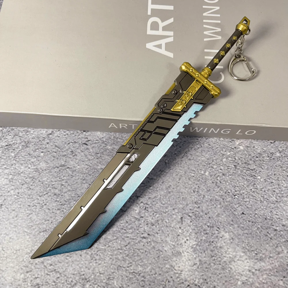 8.6inch Metal Final Fantasy Katana Blade Durandal Sword Real Japanese Katana Original Samurai Sabre Anime Ninja Knife Toy Gift